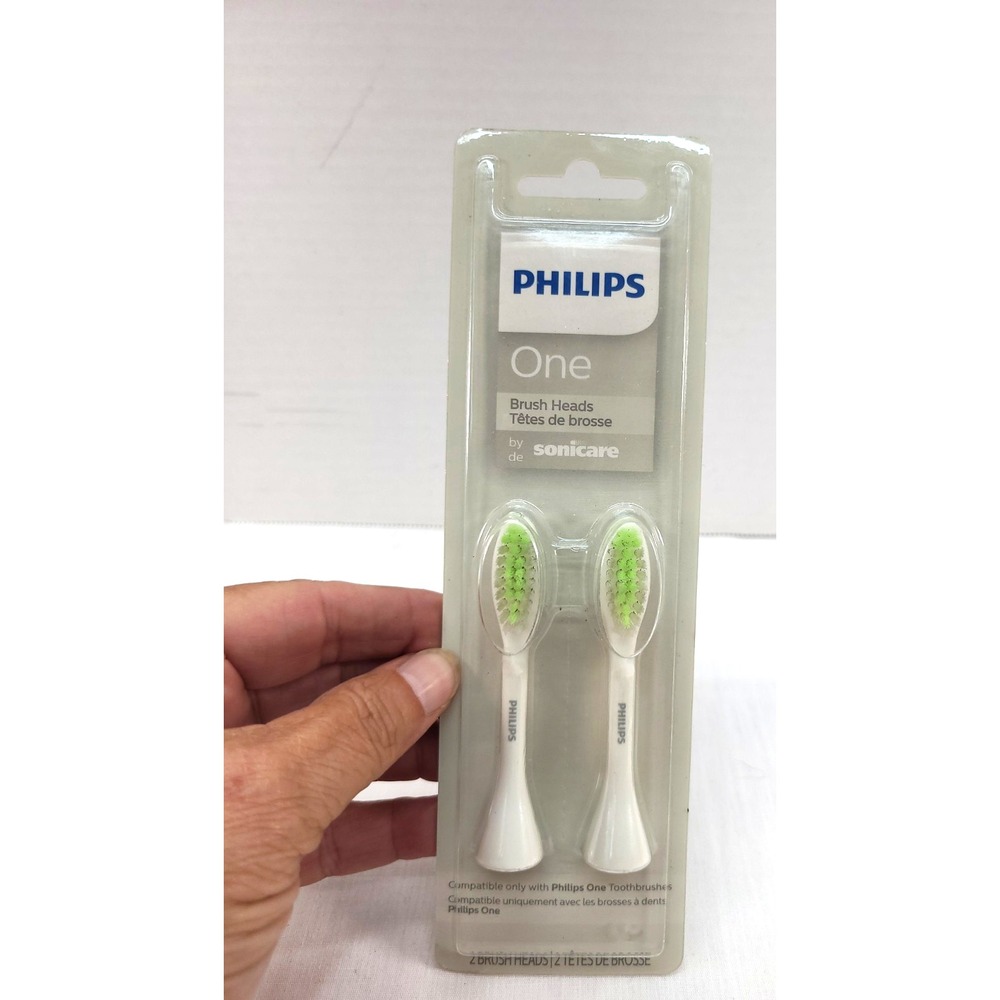 Philips One By Sonicare BH1022/07 Replacement ToothBrush Heads 2-Pack